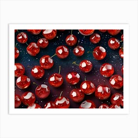 Cherry Clusters Art Print