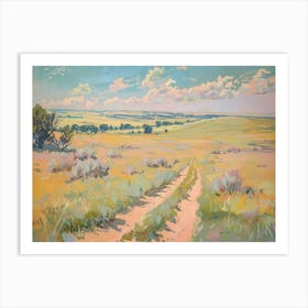 Western Landscapes Great Plains 1 Art Print