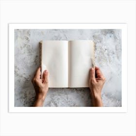 Blank Book (22) Art Print