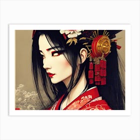 Chinese Girl 2 Art Print