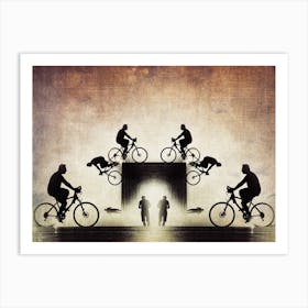 Cycling Game Art Print