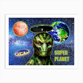 THEY ARE ALREADY HERE - REPTILIAN design collection Art Print