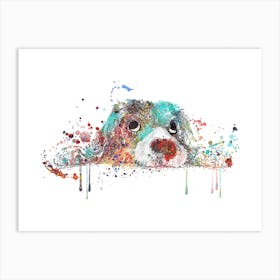 Cocker Spaniel Watercolor Art Print