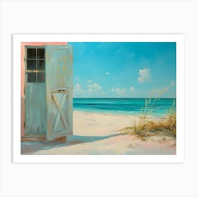 Beach House 4 Art Print