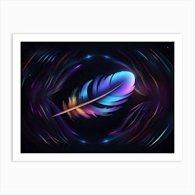 Feather Feather Feather Art Print