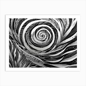 Spirals 1 Art Print