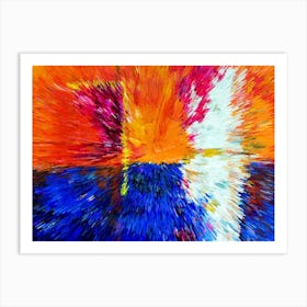 Abstract Painting, Abstract Painting, Abstract Painting 2 Art Print