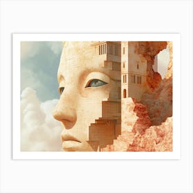 Woman'S Face 39 Art Print