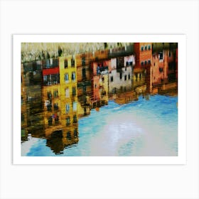 Reflections In The Water Art Print