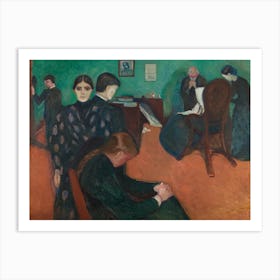 Death In The Sickroom, Edvard Munch Art Print