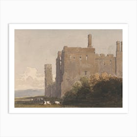 Battle Abbey, Sussex, David Cox Art Print