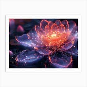 Lotus Flower 68 Art Print