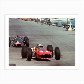Monaco GP in Monte Carlo Art Print