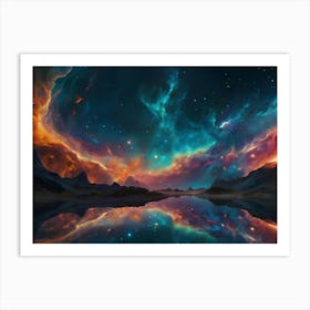 Nebula Art Print