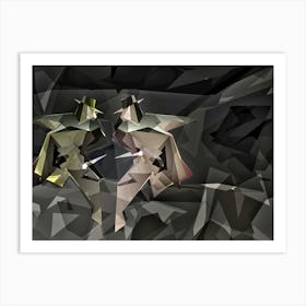 Knives Out In Caminito 1 Art Print