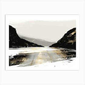 Scotland Road 2 Art Print