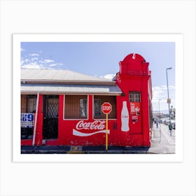 Cola Shop In Cape Town Art Print