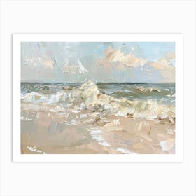 Coastal Impression Dynamic Waves 11 Art Print