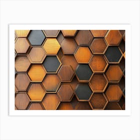 Wooden Wall Art Print