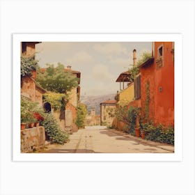 Street In Italy Art Print