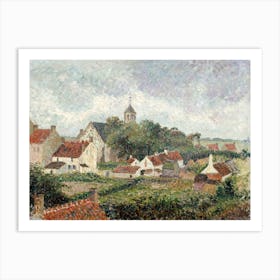 Knocke Village (1894), Camille Pissarro Art Print