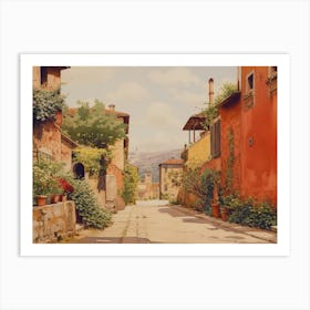 Street In Italy Art Print