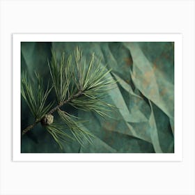 Pine Branch Art Print