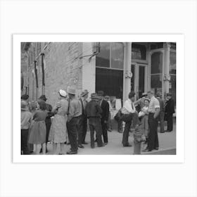 Watching The Labor Day Parade, Silverton, Colorado By Russell Lee 1 Art Print