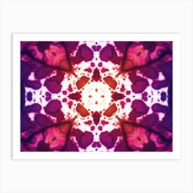 Abstract Flower 9 Art Print