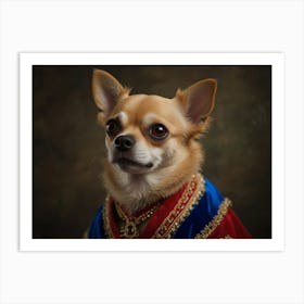 Chihuahua Portrait 1 Art Print