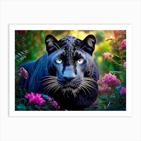 Black Panther Art Print