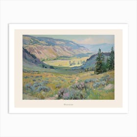 Western Landscapes Montana 2 Poster Art Print