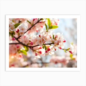 Blossoming Cherry Tree 1 Art Print