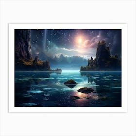 Night Sky Art Print