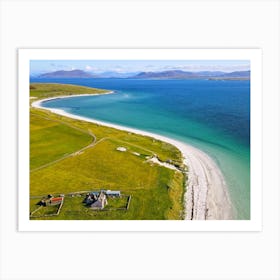 East Beach, Outer Hebrides, Scotland Art Print