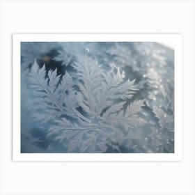 Frost On Glass Art Print