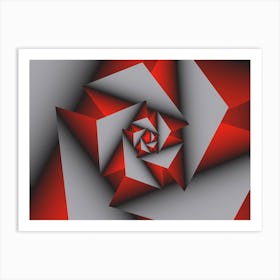 Abstract Geometric Art Print