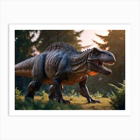 T - Rex Art Print