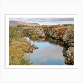 Colors of Thingvellir Iceland Art Print