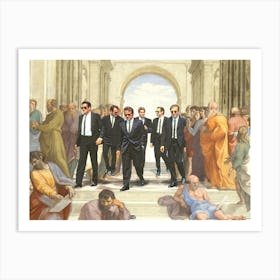 Classic Criminals Art Print