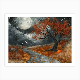 Autumn Day in October # 1 Art Print