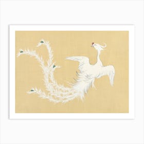 Bird From Momoyogusa –Flowers Of A Hundred Generations (1909), Kamisaka Sekka Art Print