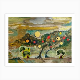 Contemporary Art, Hot Summer's Day Art Print