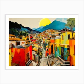 Latin Street Life Art Print