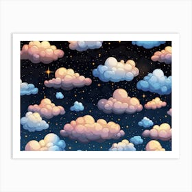 Clouds In The Sky Art Print