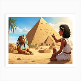 Egyptian Pharaoh Art Print