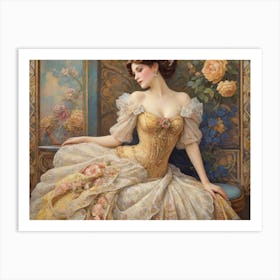 Victorian Lady 4 Art Print