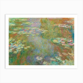 Water Lily Pond (1917–1919), Claude Monet Art Print