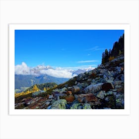 Swiss Alps 1 Art Print