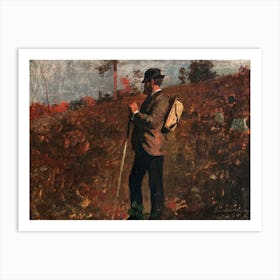 Man With A Knapsack (1873), Winslow Homer Art Print